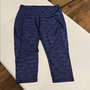 Tek Gear Navy Patterned Leggings